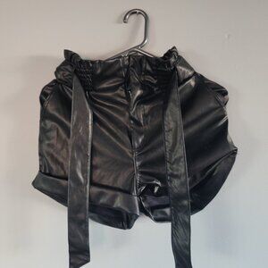 Superdown Leather Shorts XS